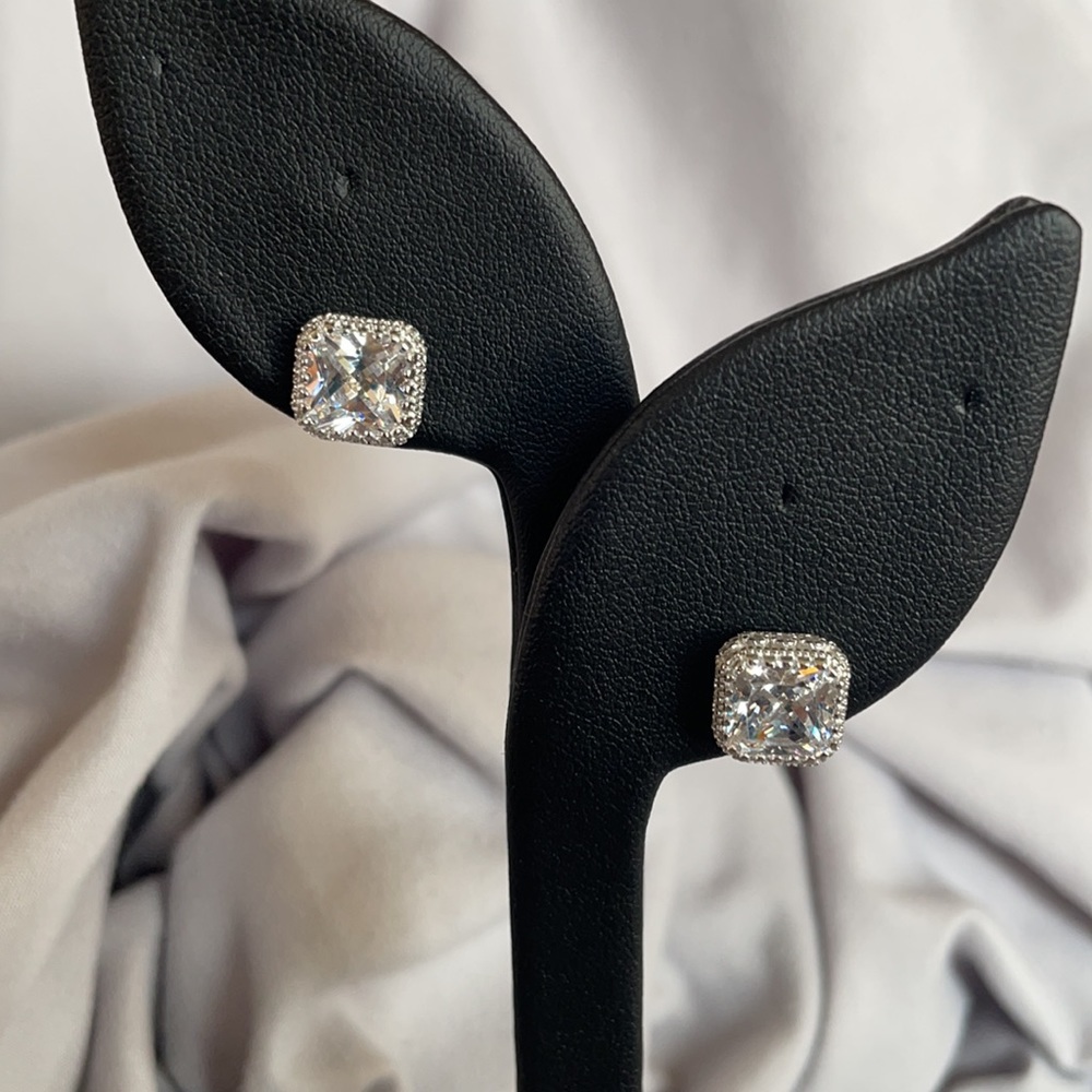 Bella Luce Square Stud Earrings